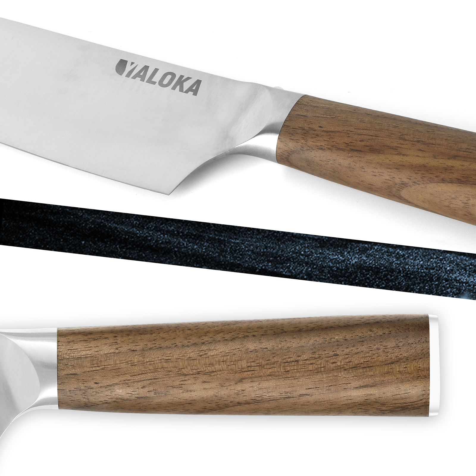 Chef Knife - 8-Inch Professional Japanese Kitchen Knife, Ultra Sharp Gyuto Knife Full Tang Ergonomic Natural Wood Handle, Cooking Knife With Gift Box - Image 4