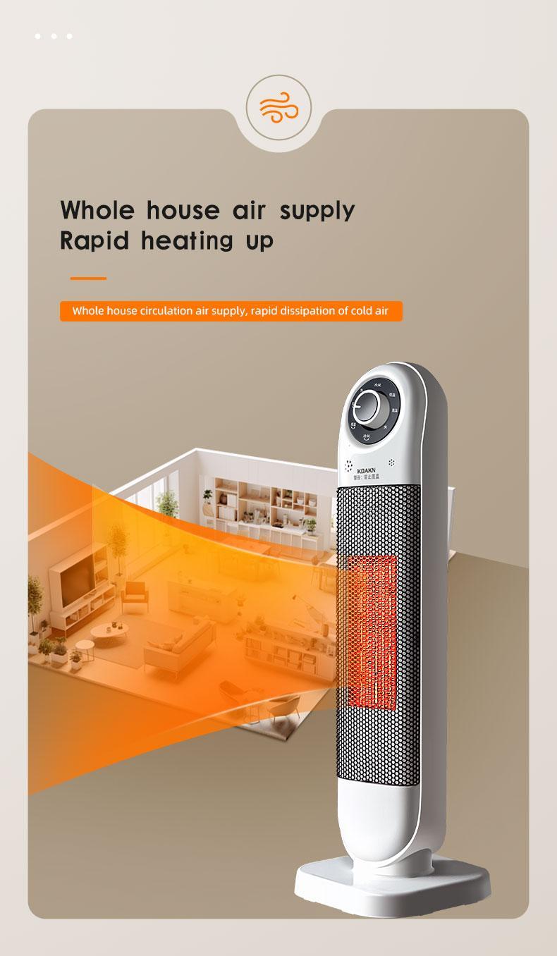 2000W Six-speed Adjustable Indoor Heater, The Best Choice For Home Use - Image 4